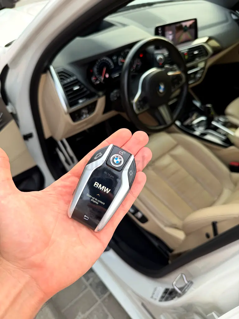 BMW X3 xDrive30i M Sport 2019 | GCC Specs | white interior - Image 16