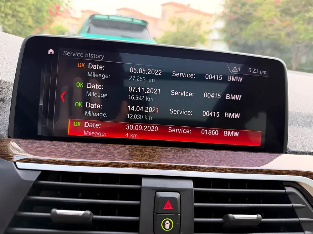 BMW X3 xDrive30i M Sport 2019 | GCC Specs | white interior - Image 18