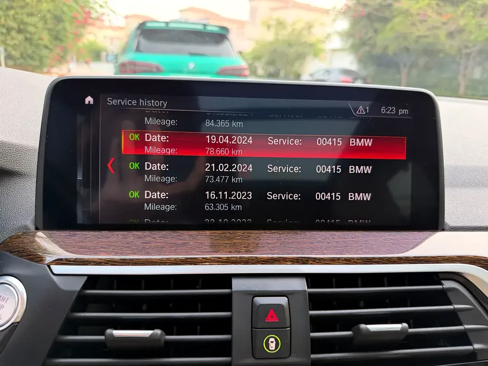 BMW X3 xDrive30i M Sport 2019 | GCC Specs | white interior - Image 20