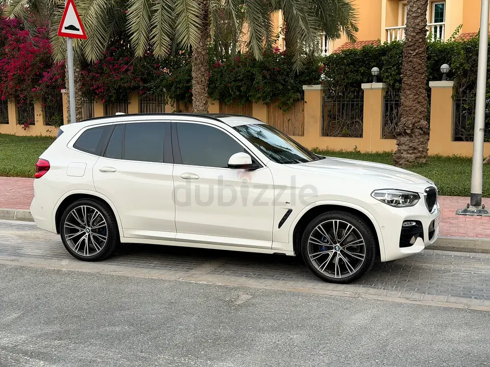 BMW X3 xDrive30i M Sport 2019 | GCC Specs | white interior - Image 6