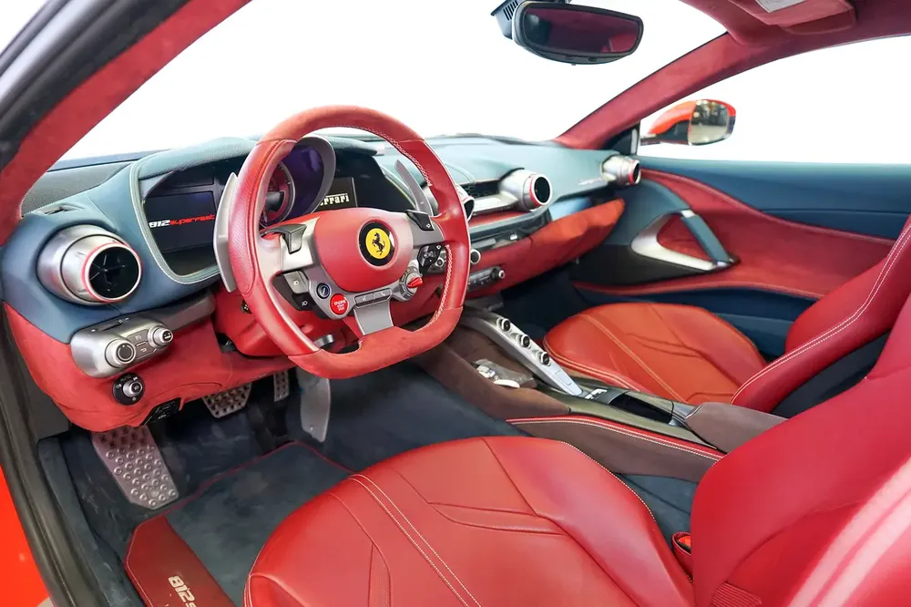 ROSSO DINO EXTERIOR | TRI TONE INTERIOR | 812 SUPERFAST | JBL AUDIO | SERVICE TILL 2026 - Image 8