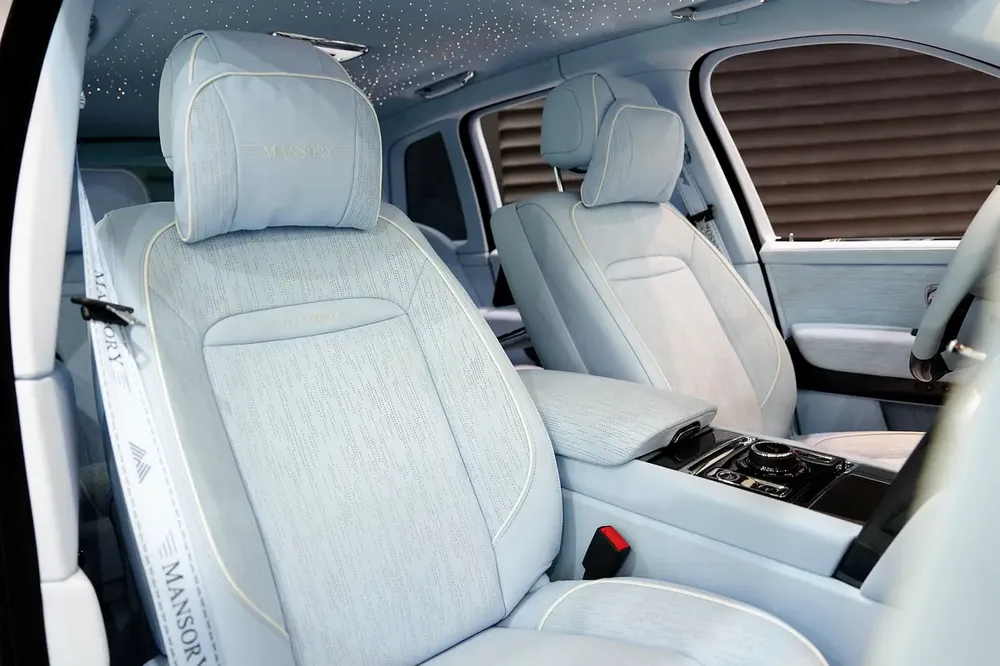 2025 Rolls-Royce Cullinan Black Badge, ORIGINAL MANSORY, Full Forged-Carbon Widebody Kit, GCC Specs! - Image 7