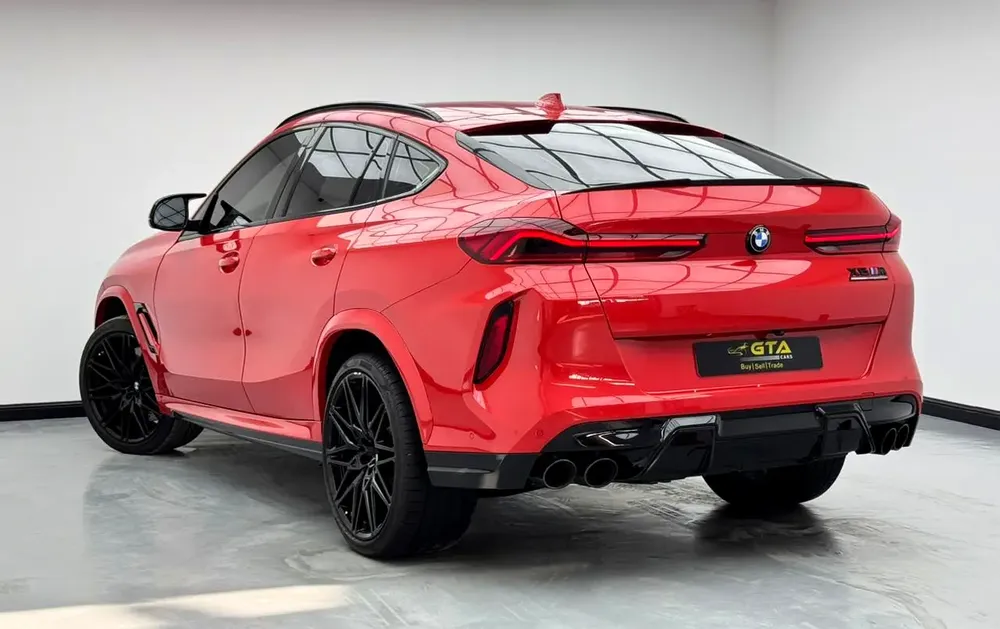2022 BMW X6M Competition, 3/2027 BMW Warranty and Service Pack, BMW Service History, GCC - Image 4