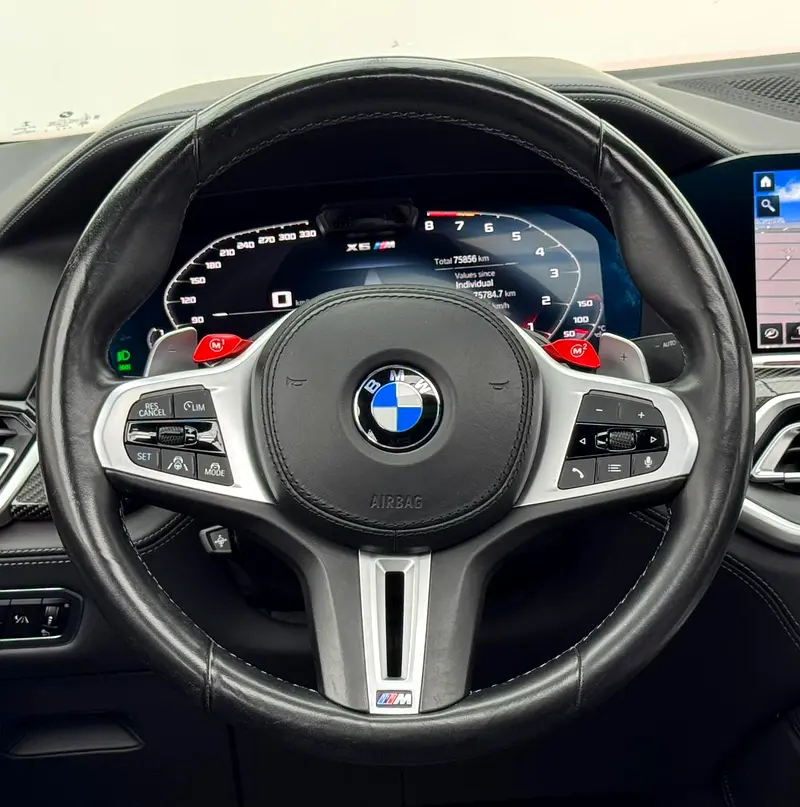 2022 BMW X6M Competition, 3/2027 BMW Warranty and Service Pack, BMW Service History, GCC - Image 9