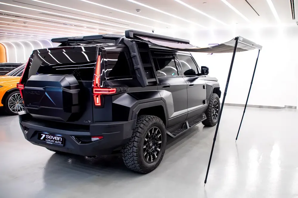 2023 DONGFENG M-HERO 917 AWD MATT BLACK 800 HP 1.5L REV HYBRID ( PLUG-IN ) WLTC 750 KM - Image 4