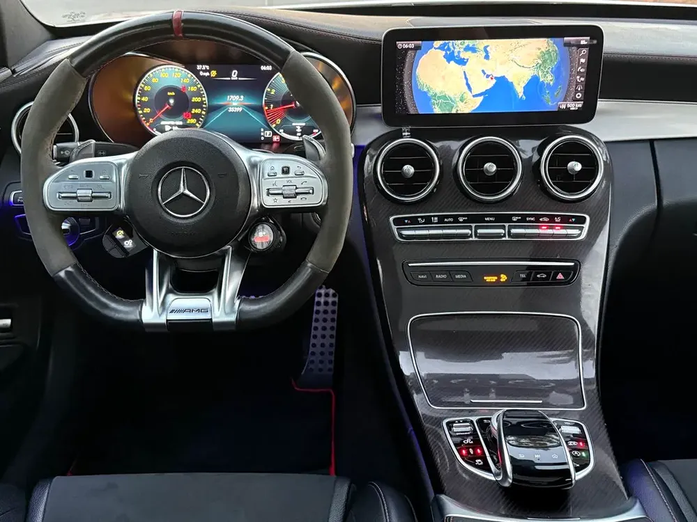 MERCEDES BENZ C43 AMG 2021 EDITION AMG SEATS FULL OPTION IN VERY LOW MILEAGE WITH ONE YEAR WARRANTY - Image 9