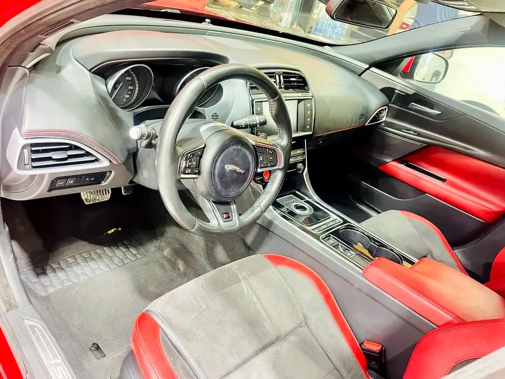 2016 Jaguar-XE-V6 S-NO accident-hard to find car-unique color-full service-GCC-100% EVERYTHING! - Image 8
