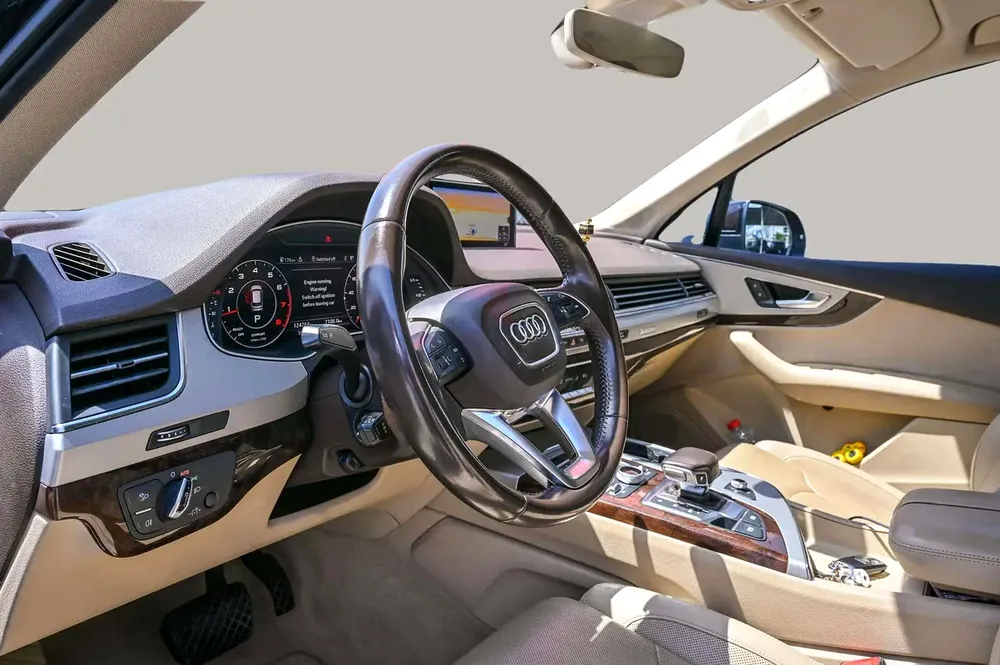 AED 2112/month | 2016 Audi Q7  | GCC Specs | Ref#470242 - Image 10