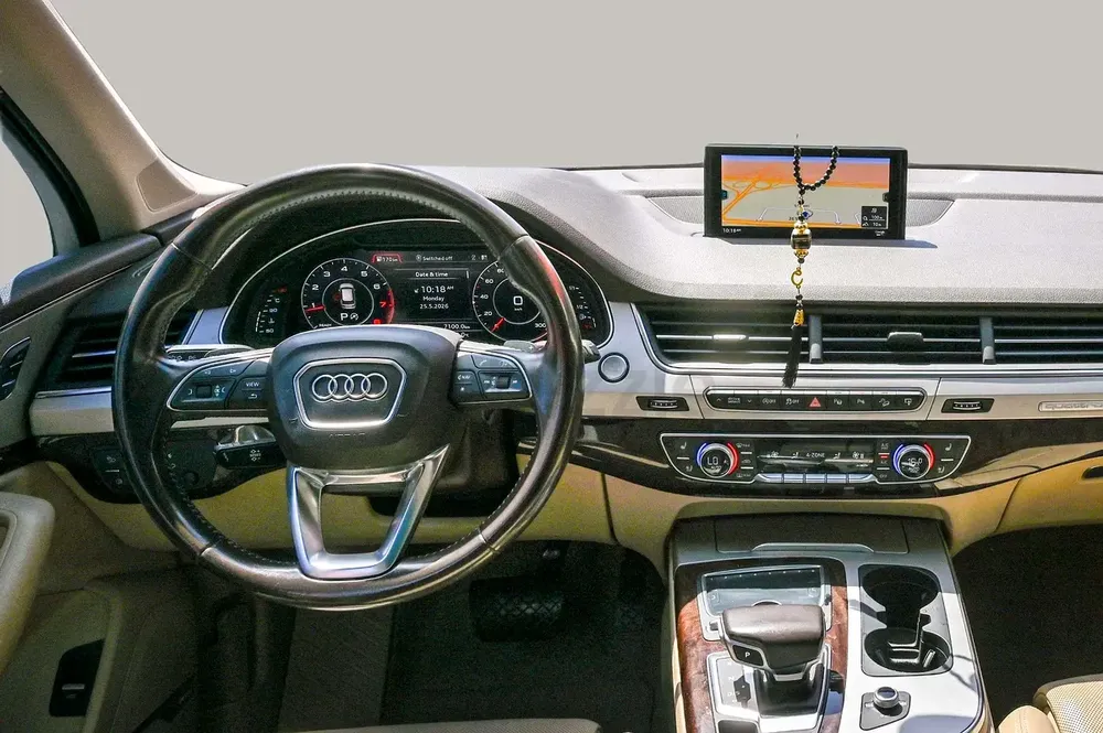 AED 2112/month | 2016 Audi Q7  | GCC Specs | Ref#470242 - Image 12
