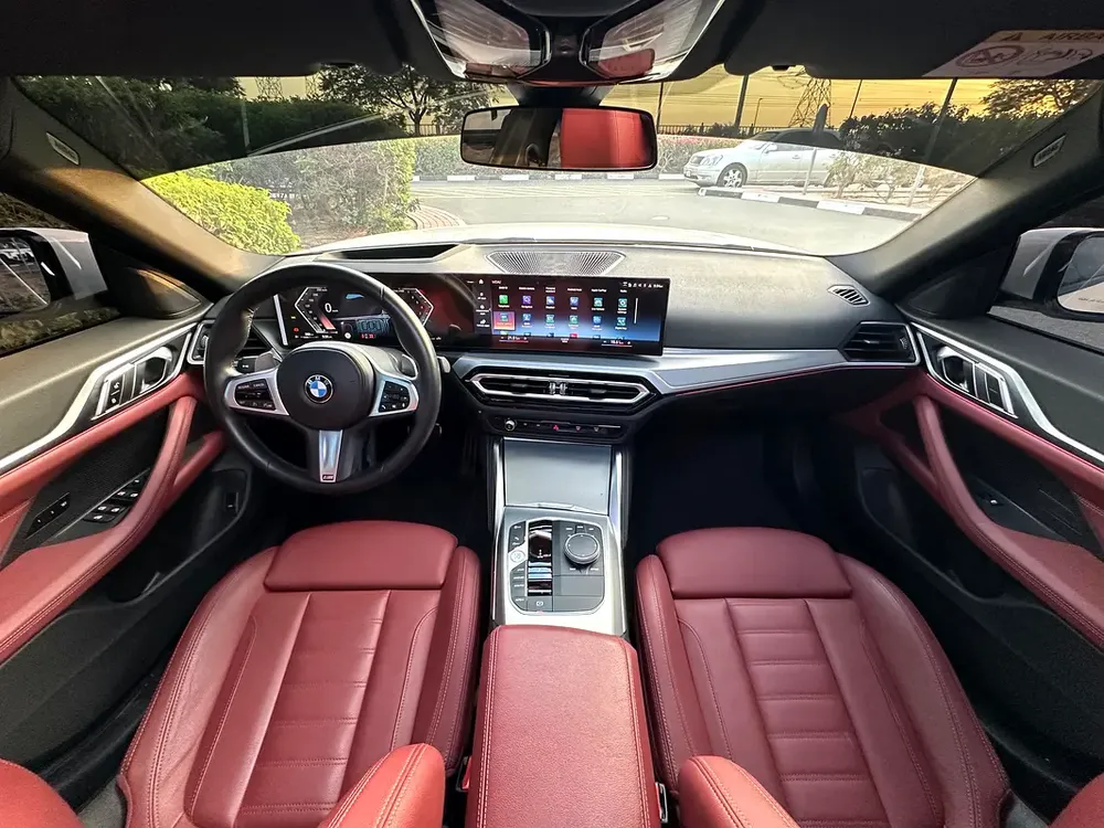 BMW 420i GRAN COUPE M-SPORT 2024 GCC UNDER WARRANTY AND CONTRACT SERVICE NO ACCIDENTS NO PAINT - Image 8