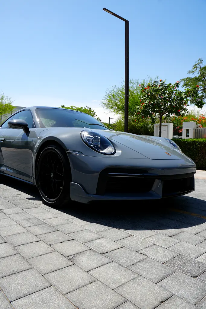 2024 Porsche 911 Turbo | GCC | Arctic Grey | Full Option | Burmester Audio | HRE Wheels | 10,000km - Image 5