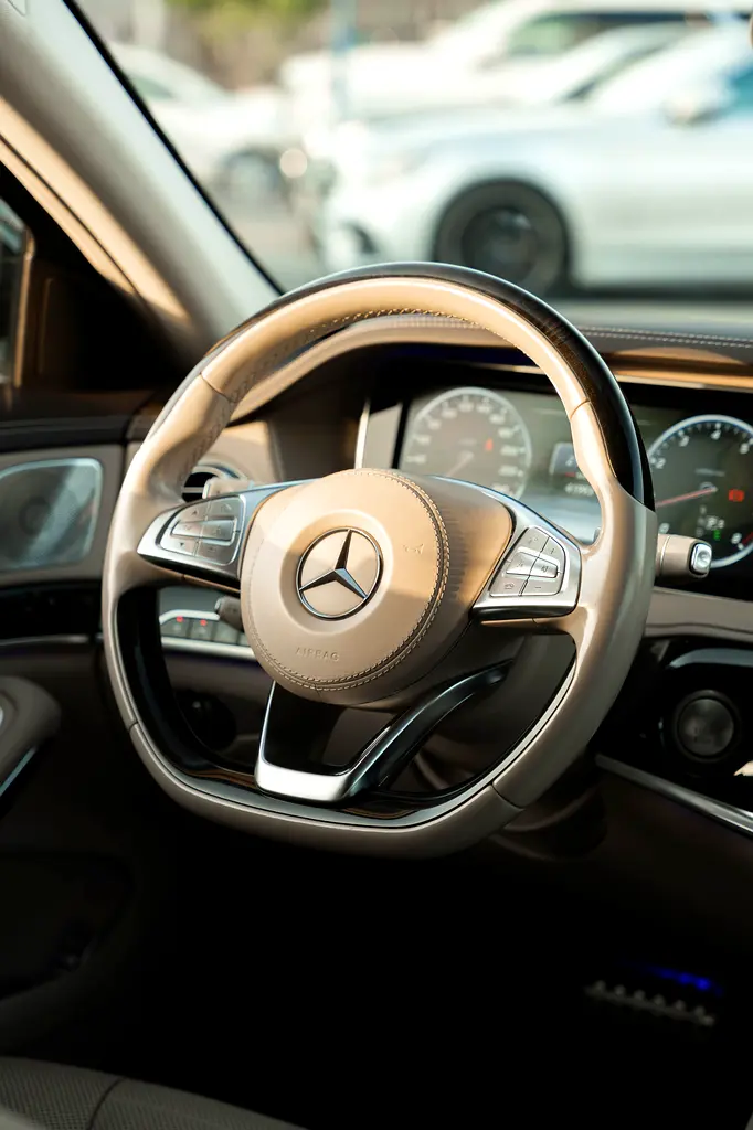 MERCEDES S 550L 2015 BEIGE INTERIOR - Image 13