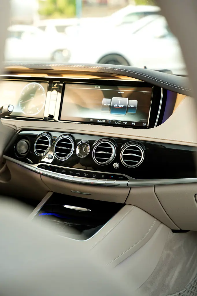 MERCEDES S 550L 2015 BEIGE INTERIOR - Image 16