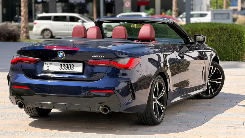 Bmw 420M 2025 convertible Under WarrantyService Contract till 200K-KM From Agency - Image 6