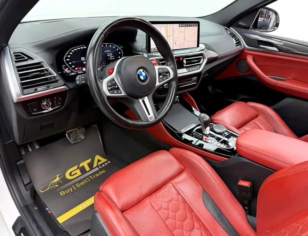 2022 BMW X4M Competition, 2027 BMW Warranty + Service Pack, Full BMW Service History, GCC - Image 10