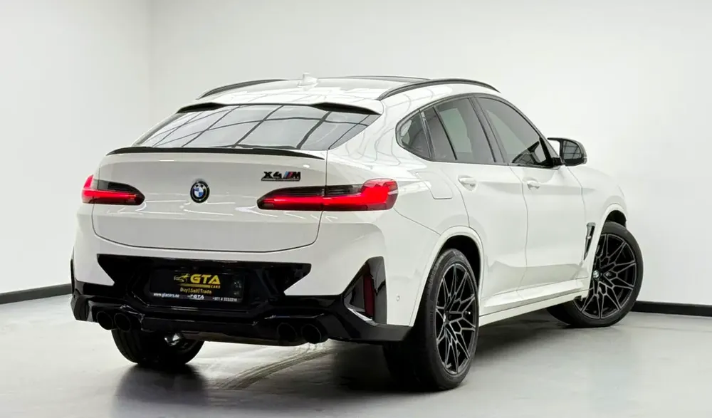 2022 BMW X4M Competition, 2027 BMW Warranty + Service Pack, Full BMW Service History, GCC - Image 4