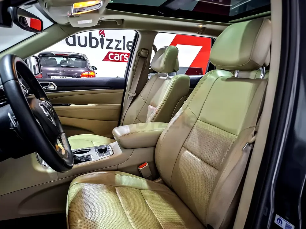 AED 1108/month | 2017 Jeep Grand Cherokee  | GCC Specs | Ref#465018 - Image 12
