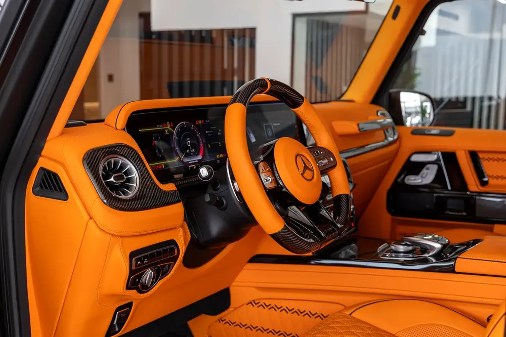 Mercedes-Benz G-Class | G 63 AMG | Brabus Kit | Full Carbon Fiber | Gargash Auto Warranty | 2026 - Image 13