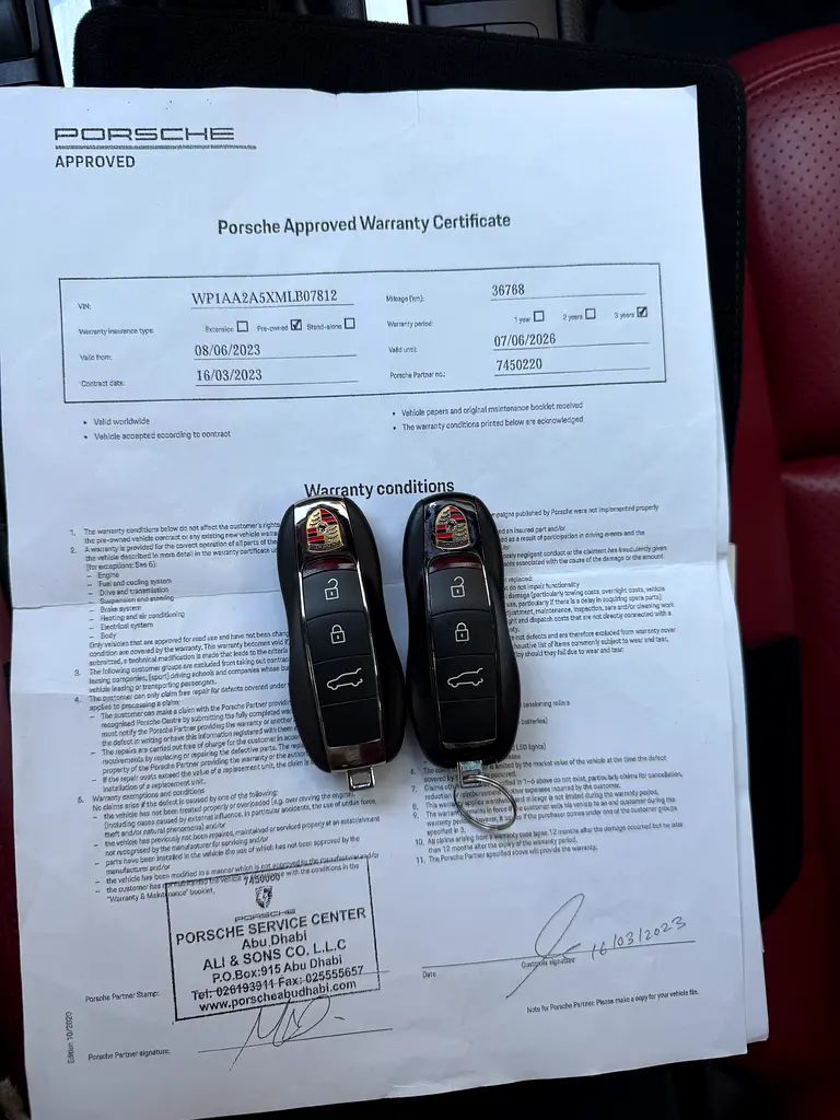 GCC SPECS PORSCHE MACAN UNDER WARRANTY LIKW NEW - Image 13