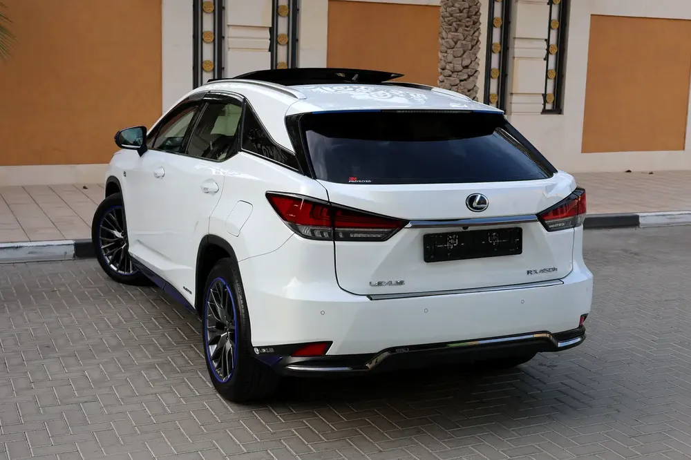 Lexus RX450h-F SPORT-2021-152000KM-GCC SPECS-EXCELLENT CONDITION full service history at Lexus - Image 4
