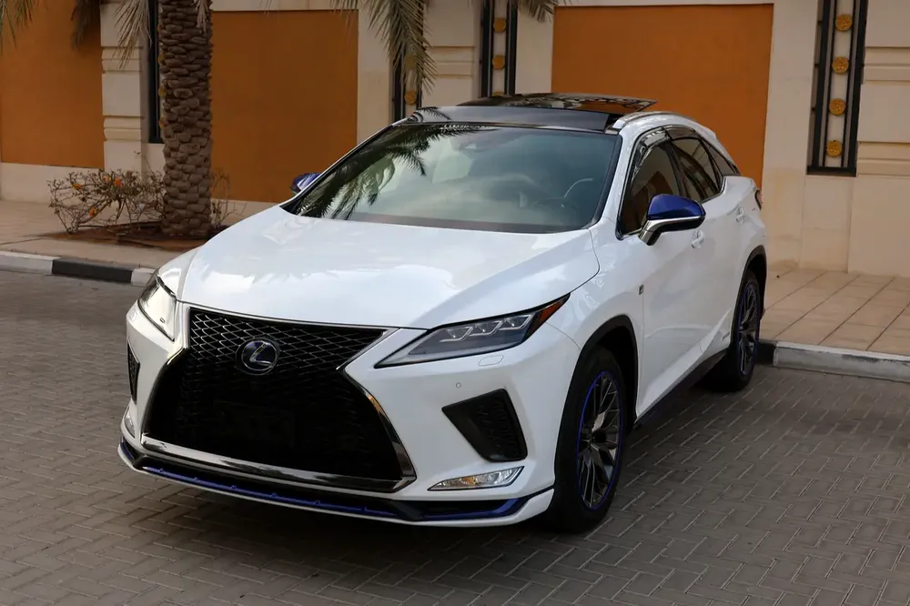 Lexus RX450h-F SPORT-2021-152000KM-GCC SPECS-EXCELLENT CONDITION full service history at Lexus - Image 5