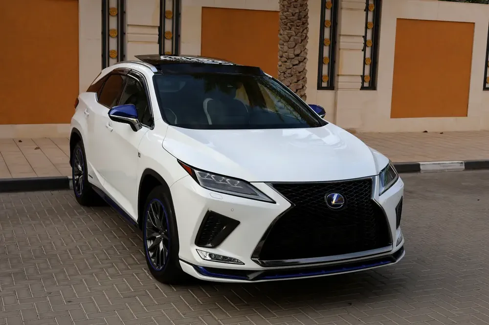 Lexus RX450h-F SPORT-2021-152000KM-GCC SPECS-EXCELLENT CONDITION full service history at Lexus - Image 6