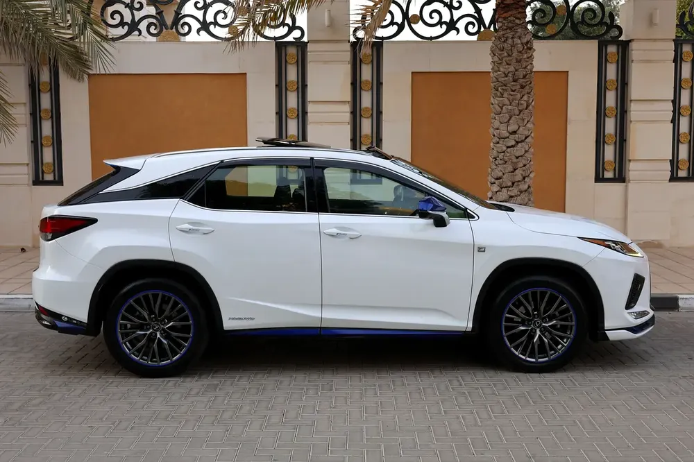 Lexus RX450h-F SPORT-2021-152000KM-GCC SPECS-EXCELLENT CONDITION full service history at Lexus - Image 7