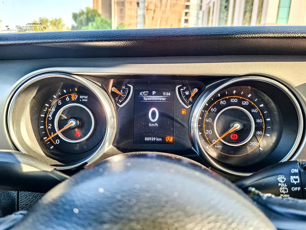 AED 1733/month | 2021 Jeep Wrangler Unlimited  | GCC Specs | Ref#463639 - Image 18