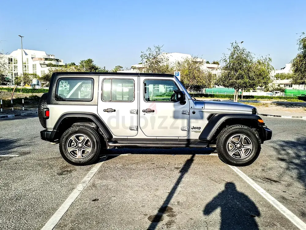 AED 1733/month | 2021 Jeep Wrangler Unlimited  | GCC Specs | Ref#463639 - Image 4