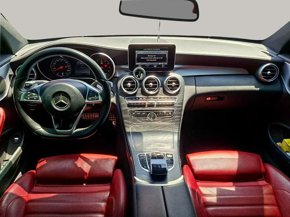 AED 1542/month | 2017 Mercedes-Benz C-Class C200 | GCC Specs | Ref#474456 - Image 8