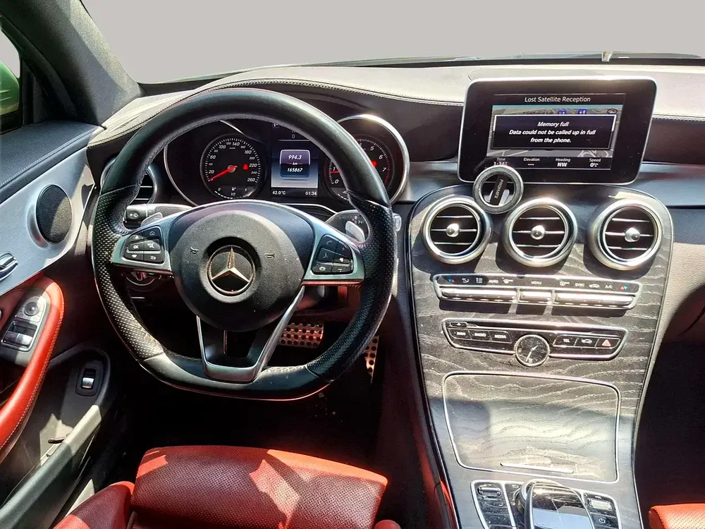 AED 1542/month | 2017 Mercedes-Benz C-Class C200 | GCC Specs | Ref#474456 - Image 9