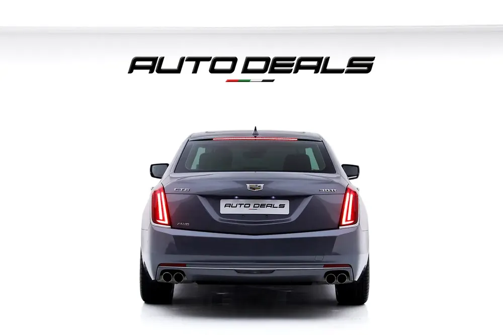 2018 Cadillac CT6 3.0TT | GCC | Twin-Turbo Luxury Sedan | Executive Comfort | Powerful Performance - Image 4