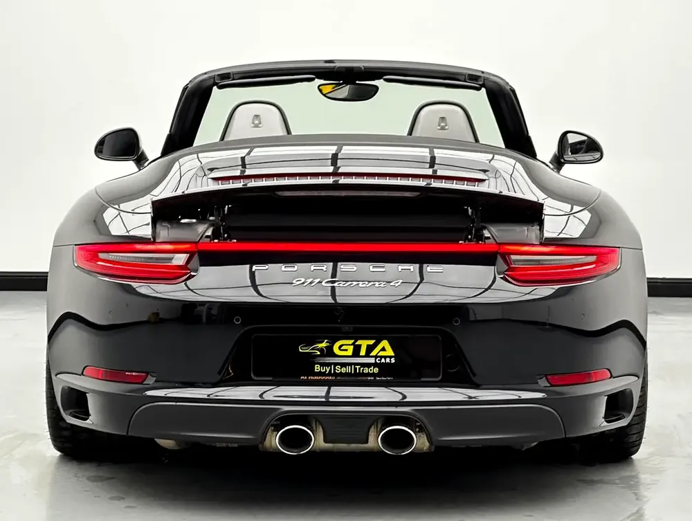 2017 Porsche 911 Carrera 4 Cabriolet, April/2027 Porsche Warranty, Full Porsche Service History, GCC - Image 5