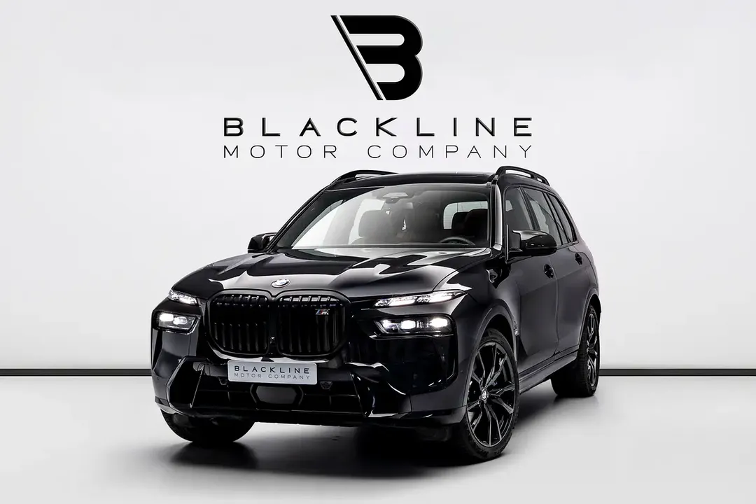BUY NOW, PAY 2027 | THE BLACKLINE STANDARD | BMW Warranty + Service Contract, GCC, LOW KMs