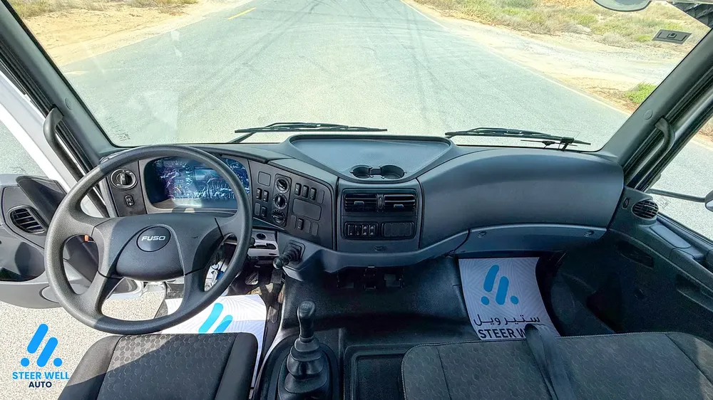 2024 Fuso FJ 12 Ton 6.4L RWD Diesel Bare Chassis Truck  | White - Image 16