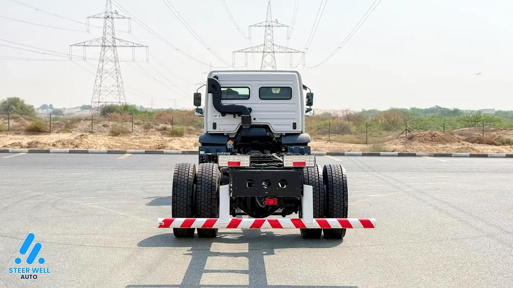2024 Fuso FJ 12 Ton 6.4L RWD Diesel Bare Chassis Truck  | White - Image 7
