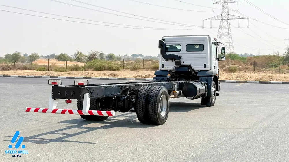 2024 Fuso FJ 12 Ton 6.4L RWD Diesel Bare Chassis Truck  | White - Image 8