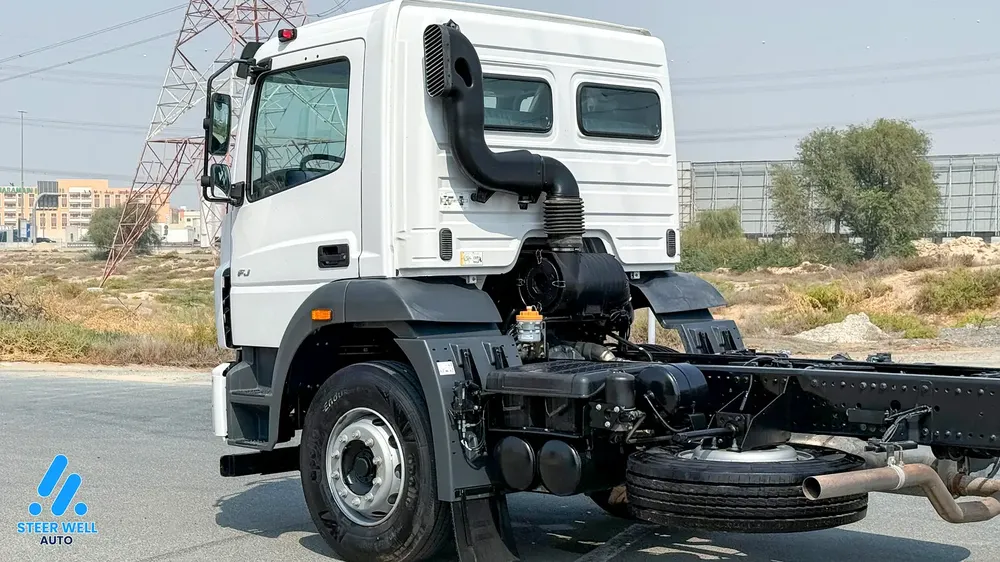 2024 Fuso FJ 12 Ton 6.4L RWD Diesel Bare Chassis Truck  | White - Image 9