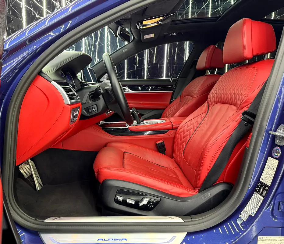 BMW Alpina 750Li xDrive  B7-Biturbo | GCC Specs | Original paint | Well Maintained - Image 12