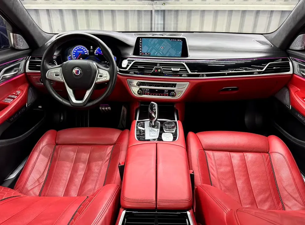 BMW Alpina 750Li xDrive  B7-Biturbo | GCC Specs | Original paint | Well Maintained - Image 16