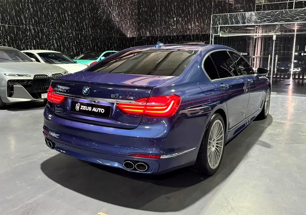 BMW Alpina 750Li xDrive  B7-Biturbo | GCC Specs | Original paint | Well Maintained - Image 4